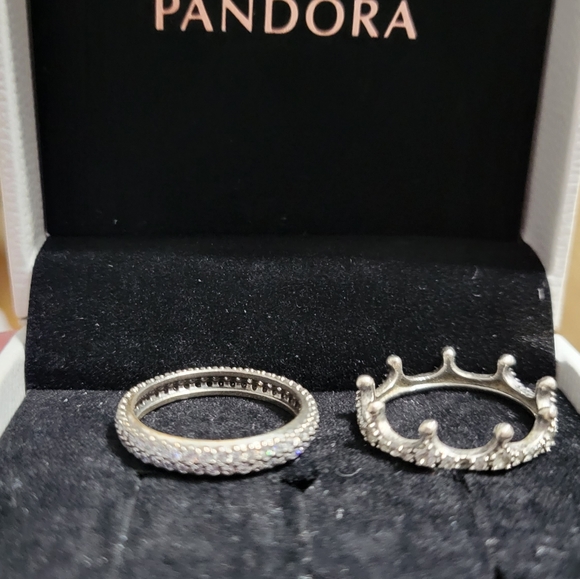Pandora Princess Silver rings - Picture 2 of 4